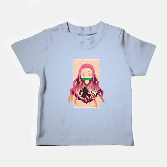 Nezuko Beauty-baby basic tee-hypertwenty