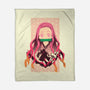 Nezuko Beauty-none fleece blanket-hypertwenty