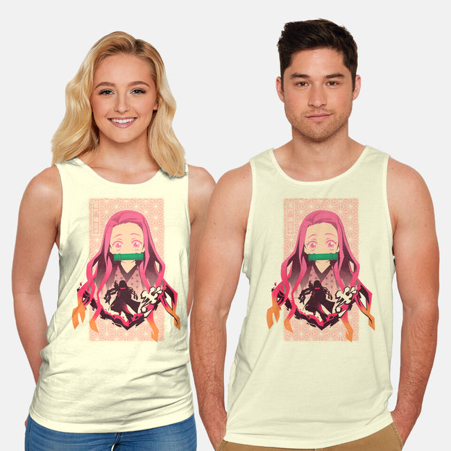 Nezuko Beauty-unisex basic tank-hypertwenty
