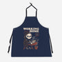 Working From Home-unisex kitchen apron-eduely