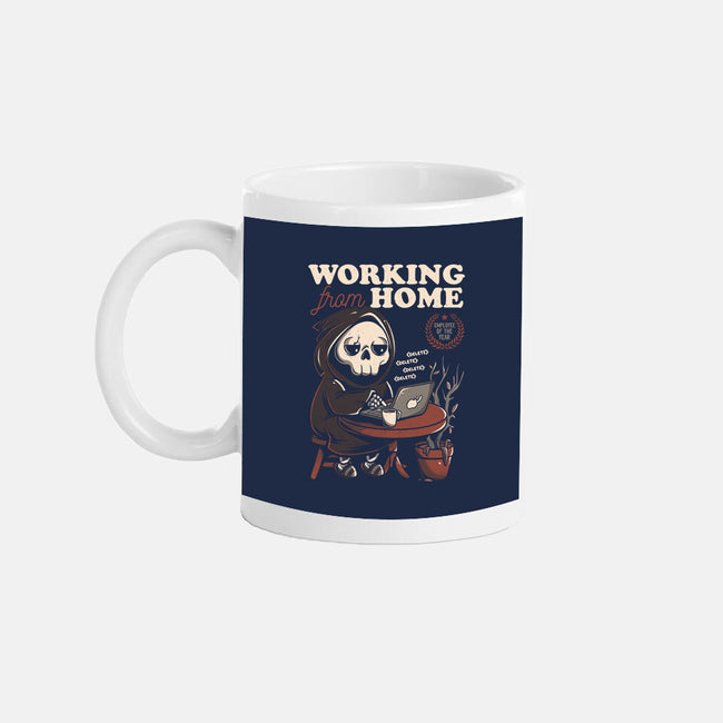 Working From Home-none glossy mug-eduely