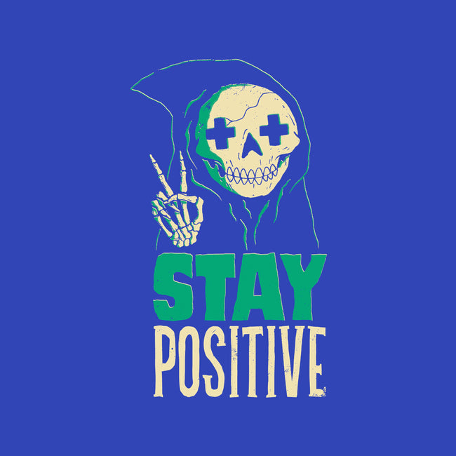 Stay Positive-none fleece blanket-DinoMike