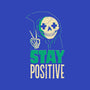 Stay Positive-none fleece blanket-DinoMike