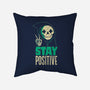 Stay Positive-none removable cover w insert throw pillow-DinoMike