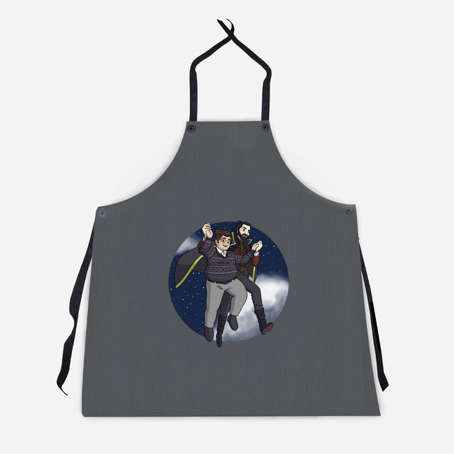 Flying With Guillermo-unisex kitchen apron-MarianoSan