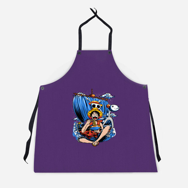 Pirate Ramen-unisex kitchen apron-AmielLarazo