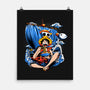 Pirate Ramen-none matte poster-AmielLarazo