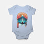 The King Landscape-baby basic onesie-dandingeroz