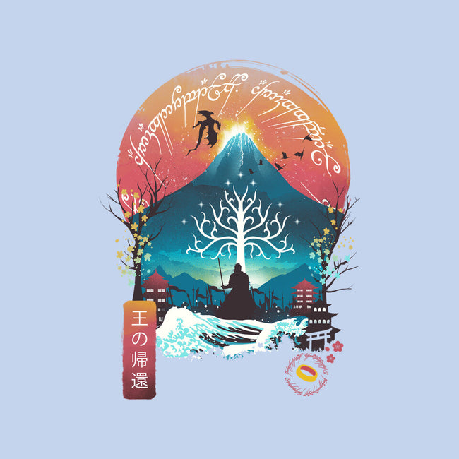 The King Landscape-none stretched canvas-dandingeroz