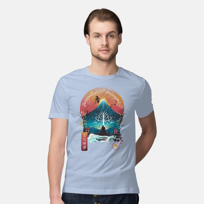 The King Landscape-mens premium tee-dandingeroz