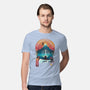 The King Landscape-mens premium tee-dandingeroz