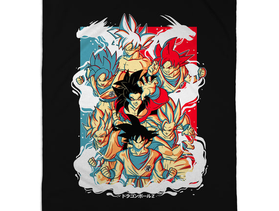 Goku Transforms