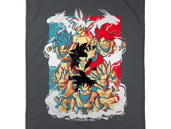 Goku Transforms