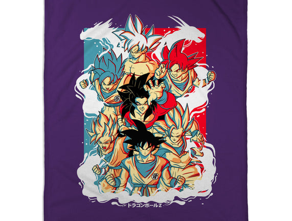 Goku Transforms