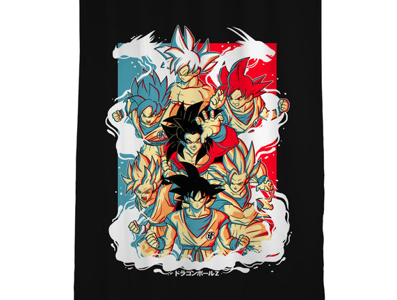 Goku Transforms