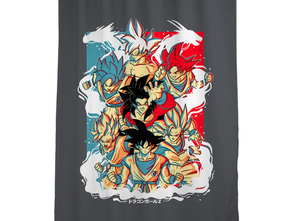 Goku Transforms