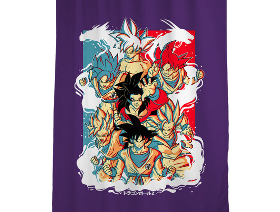 Goku Transforms