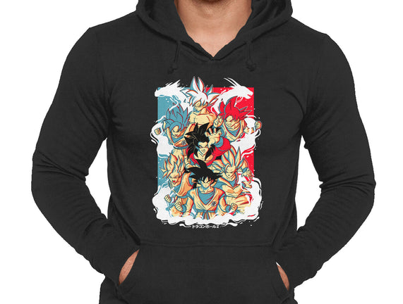 Goku Transforms