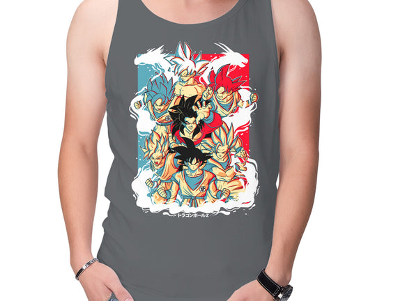 Goku Transforms