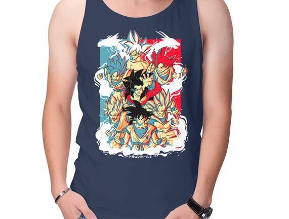 Goku Transforms