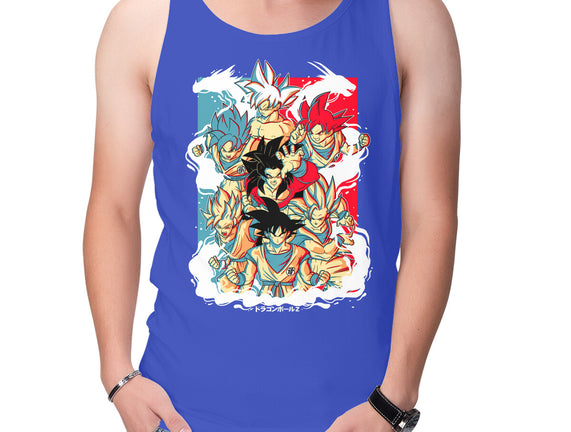 Goku Transforms