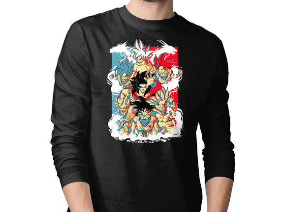 Goku Transforms