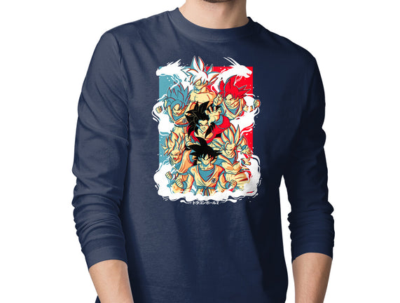 Goku Transforms