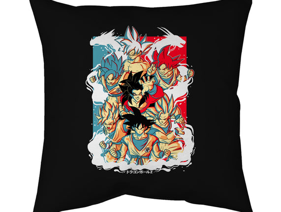 Goku Transforms
