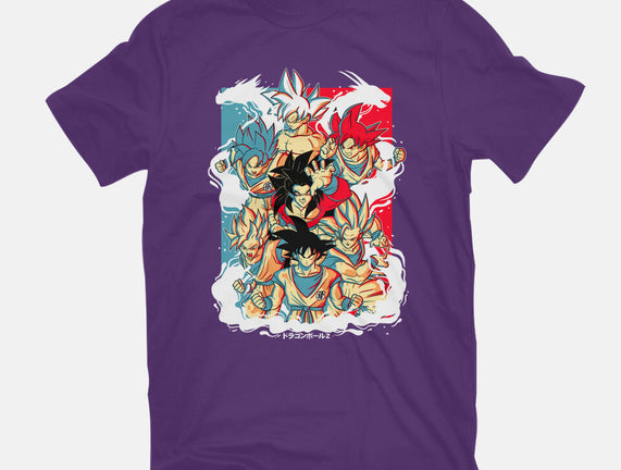 Goku Transforms