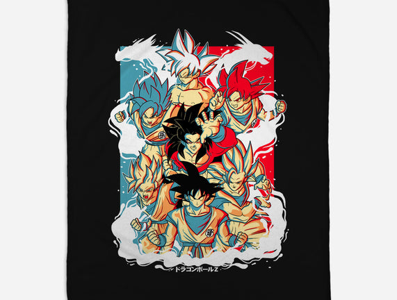 Goku Transforms