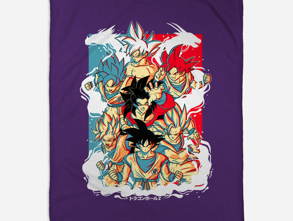 Goku Transforms