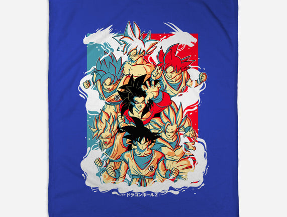 Goku Transforms