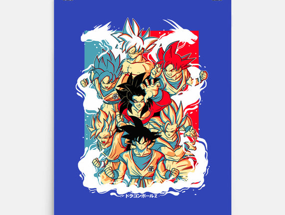 Goku Transforms