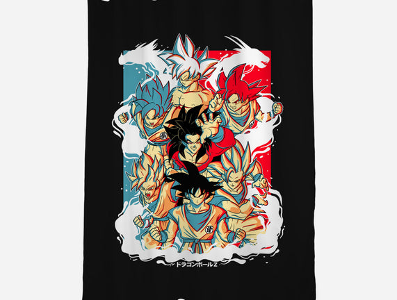 Goku Transforms