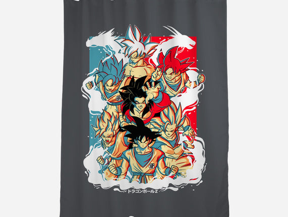 Goku Transforms