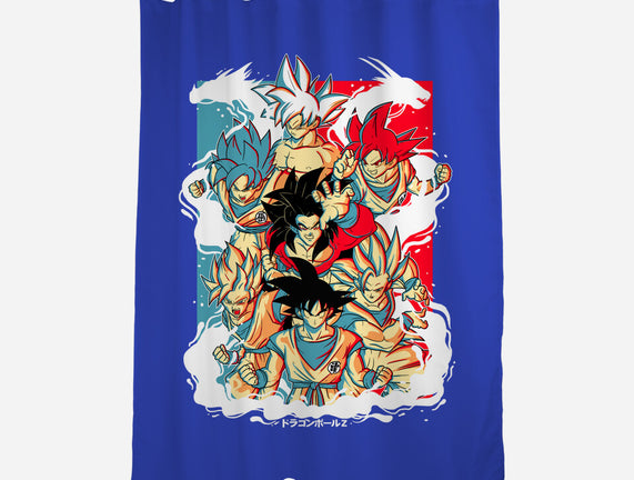 Goku Transforms