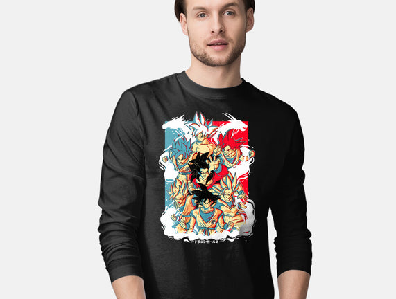Goku Transforms