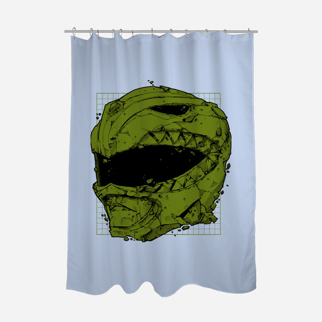 Primal Ranger-none polyester shower curtain-Hafaell