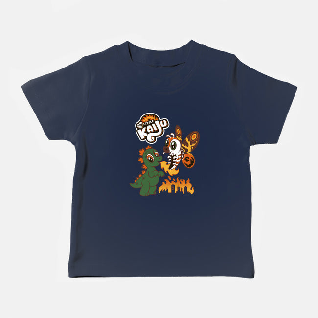 Little Kaiju-baby basic tee-Nemons