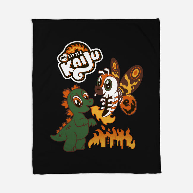 Little Kaiju-none fleece blanket-Nemons