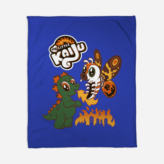 Little Kaiju-none fleece blanket-Nemons