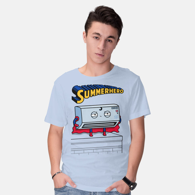 Summerhero!-mens basic tee-Raffiti