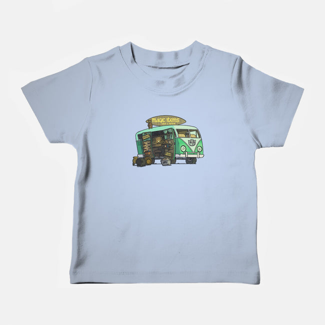 The Magic Van-baby basic tee-Max Nomer