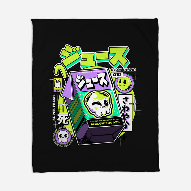 Japanese Juice-none fleece blanket-ilustrata