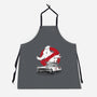 Ecto-1 Sumi-E-unisex kitchen apron-DrMonekers