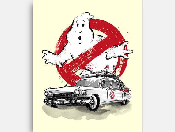 Ecto-1 Sumi-E