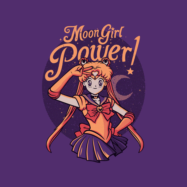 Moon Girl Power-none stretched canvas-tobefonseca