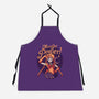 Moon Girl Power-unisex kitchen apron-tobefonseca