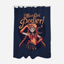 Moon Girl Power-none polyester shower curtain-tobefonseca