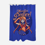 Moon Girl Power-none polyester shower curtain-tobefonseca